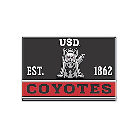 University of South Dakota Coyotes 2.5 in x 3.5 in Magnet
