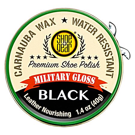 High Gloss Military Paste Polish - Black