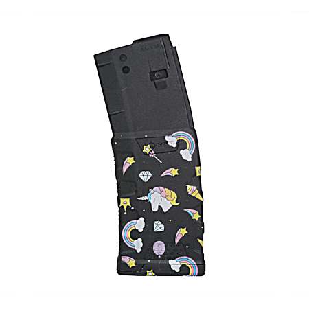 We The People 5.56 x 45 NATO/.223 REM 30RD Decorated Extreme Duty Polymer Magazine