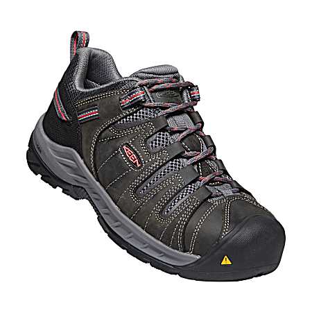 Ladies' Flint II Magnet & Rose Low Profile Steel Toe Work Shoe