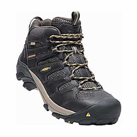 Men's Tawny & Olive Mid Profile Steel Toe Waterproof Work Shoes