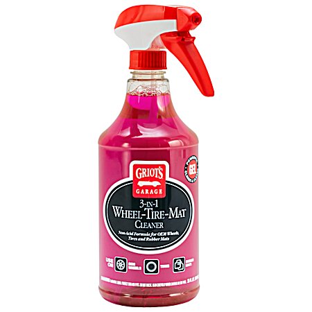 25 oz 3-IN-1 Wheel-Tire-Mat Cleaner