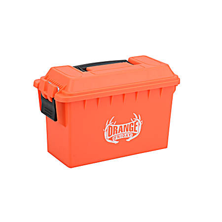 .30 Caliber Plastic Ammo Box Orange