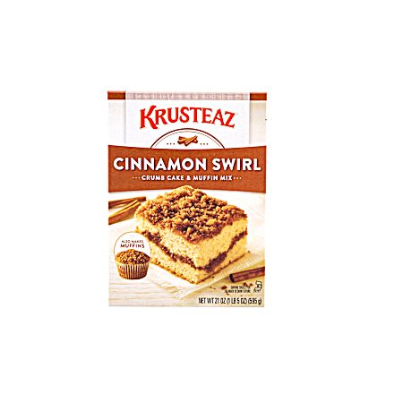 21 oz Cinnamon Swirl Crumb Cake & Muffin Mix