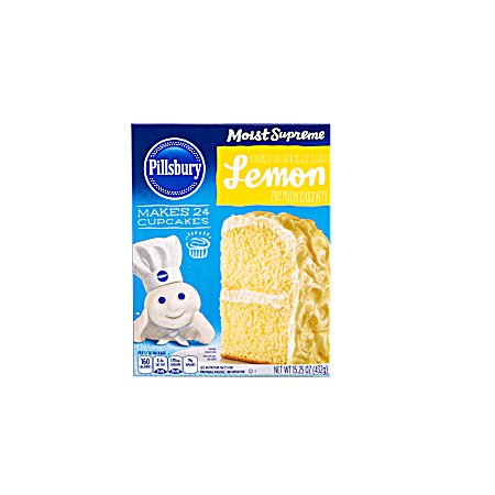 Moist Supreme 15.25 oz Premium Lemon Cake Mix