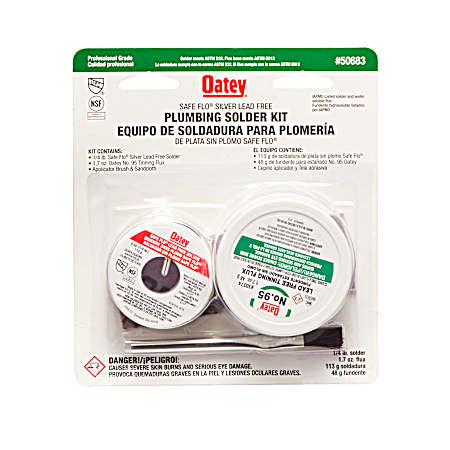 Safe Flo Silver Lead Free Plumbing Solder Kit