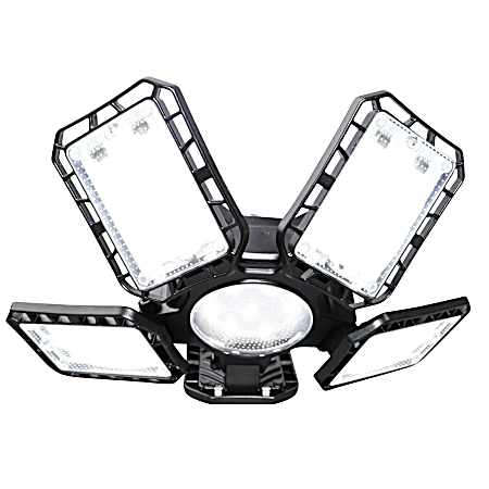 8000 Lumen Adjustable 5-Panel LED Garage Light