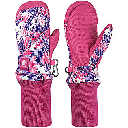 Toddler's Digital Print Thinsulate Waterproof Mittens - Assorted