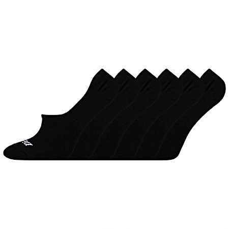 Women's Dri-Tech Black Liner Socks - 6 Pk