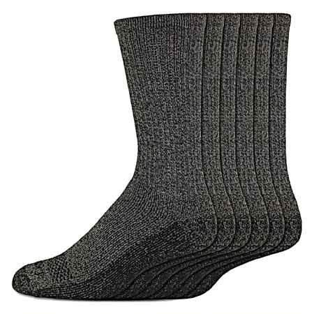 Men's Dri-Tech Crew Socks - 6 Pk