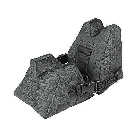 Black & Gray Eliminator Filled Front/Rear Shooting Rest Bag Set