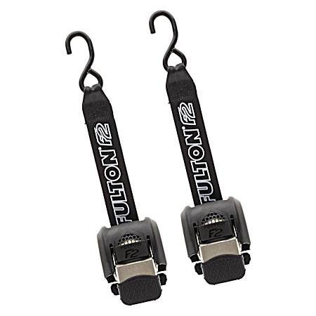 F2 43 in Zinc Retractable Transom Tie Downs
