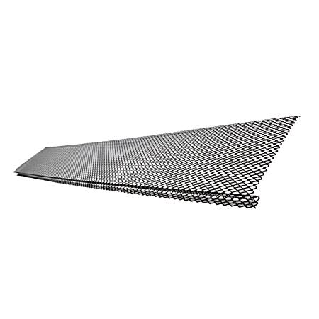 36 in Black Lock-In Steel K-Style Gutter Guard