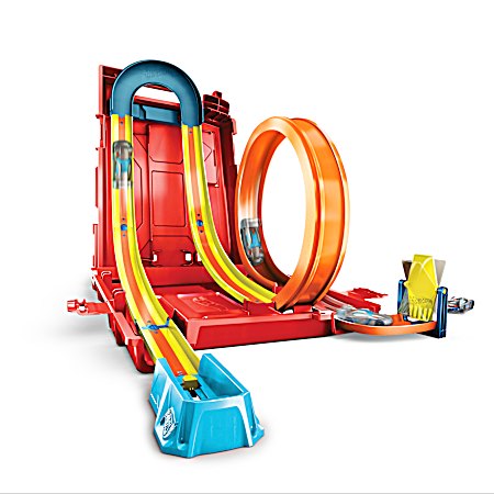 Hot Wheels Track Builder Unlimited Rapid Launch Builder Box Track Set