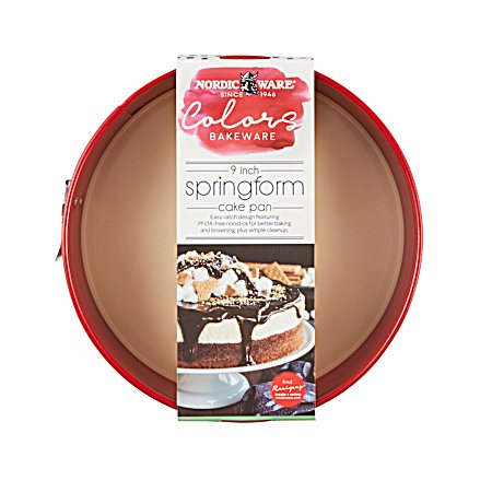 Red 9 in Colors Springform Pan