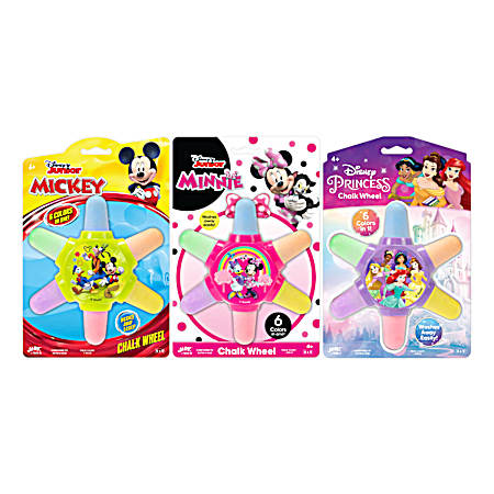 Disney Chalk Wheel - Assorted