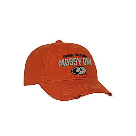Men's Texas Orange/Mossy Oak Established Logo Cap