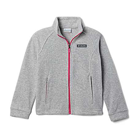 Girls' Benton Springs Cirrus Grey Fleece Full Zip Jacket