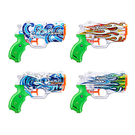 X-Shot Nano Fast-Fill Skins - 4 Pk.