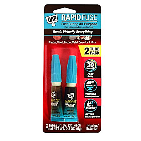 RapidFuse All-Purpose Adhesive - 2 Pk