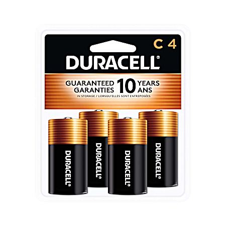 Coppertop C Batteries - 4 Pk