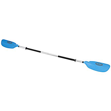 8 ft. Blue Asymmetrical Kayak Paddle
