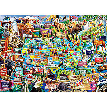 National Parks of America Puzzle - 1000 Pc.