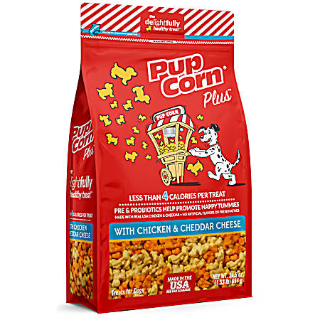 24.5 oz Plus w/ Chicken & Cheddar Cheese Dog Treats
