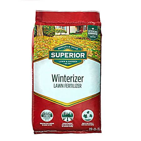 32 lb, 10,000 sq ft, 19-0-11 Winterizer Lawn Fertilizer