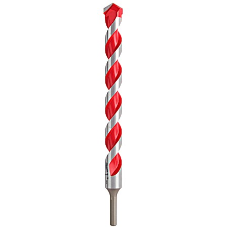 Carbide Hammer Drill Bit 1 x 10 x 12 - 1 pk