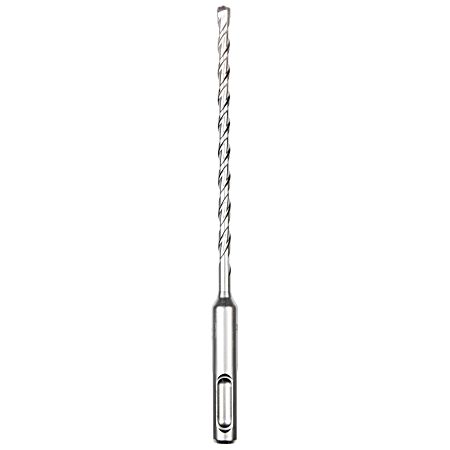 SDS Plus 3/16 in x 4 in x 6 in M2 2-Cutter Drill Bit