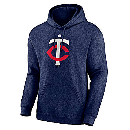 Men's Minnesota Twins Navy Top Ranking Graphic Fleece Hoodie