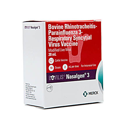 BOVILIS NASALGEN 3 BRD Cattle Vaccine - 10 Dose