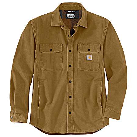 Men's Rugged Flex Canvas Shirt Jacket