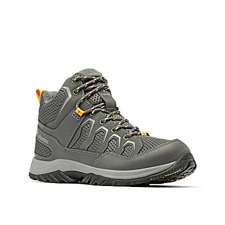 Men's Dark Grey/Raw Honey Granite Trail Mid Hikers