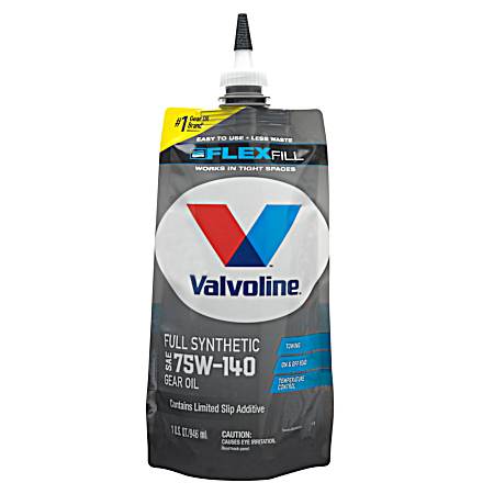 1 qt FlexFill 75W140 Full Synthetic Gear Oil