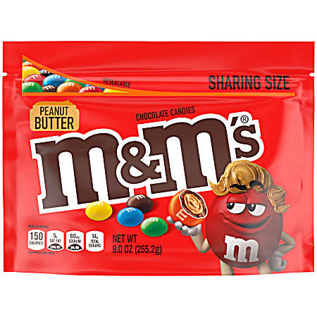 9 oz Peanut Butter Chocolate Candies