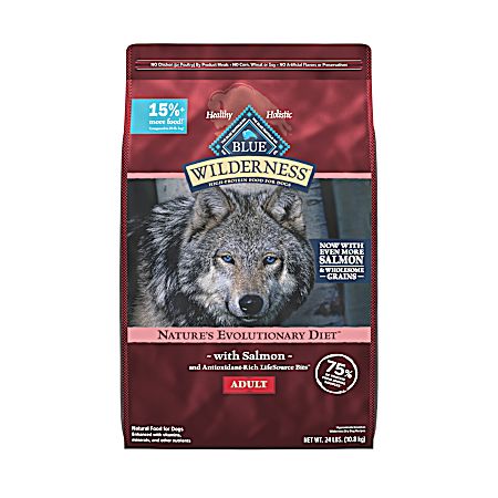 Wilderness Adult Salmon w/ Wholesome Grains Recipe Dry Dog Feed