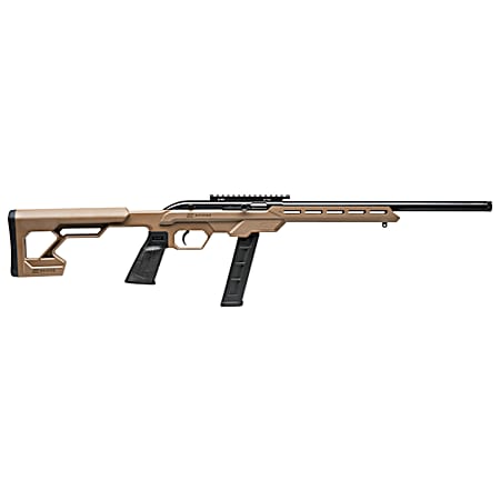 22 LR 64 Precision 20-Round FDE Rifle