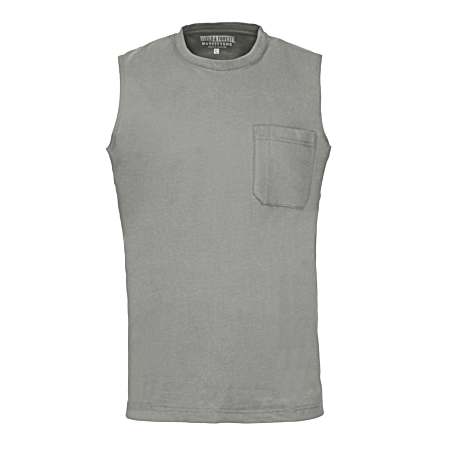 Men's Peached Jersey Sleeveless Tank Top