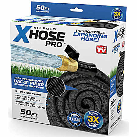 50 ft Big Boss Xhose Pro Expanding Hose