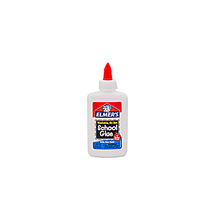 4 fl oz Washable No Run School Glue