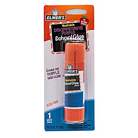 22 g Disappearing Purple School Glue Stick