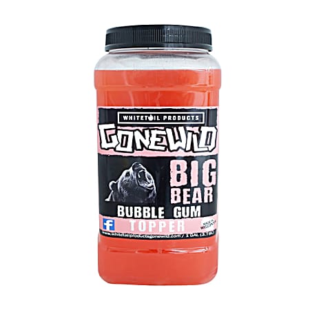 1 Gal Bubble Gum Bear Topper Liquid