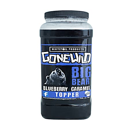 1 Gal Blueberry Caramel Bear Topper Liquid