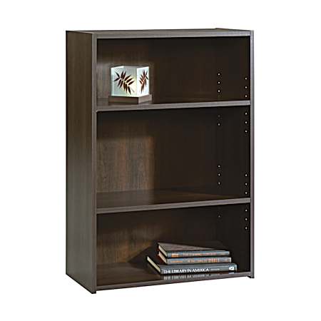 Beginnings Cinnamon Cherry 3-Shelf Bookcase