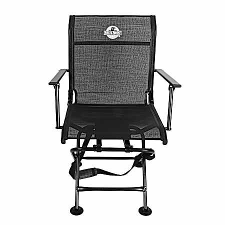 Black 360 Comfort Swivel Chair