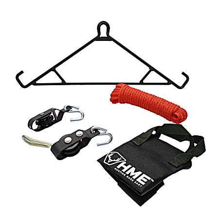 4-to-1 Pulley System & Game Hanging Gambrel