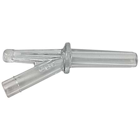 30 degree 5/16 in Disposable Clear Spout w/o Barbs