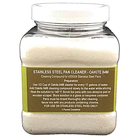 Oakite 84M 1 lb Dry Stainless Steel Pan Cleaning Compound